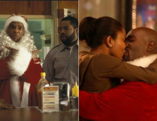 John Witherspoon and Ice Cube in Friday After Next (IMDB.com); Gabrielle Union and Morris Chestnut in A Perfect Holiday (IMDB.com)